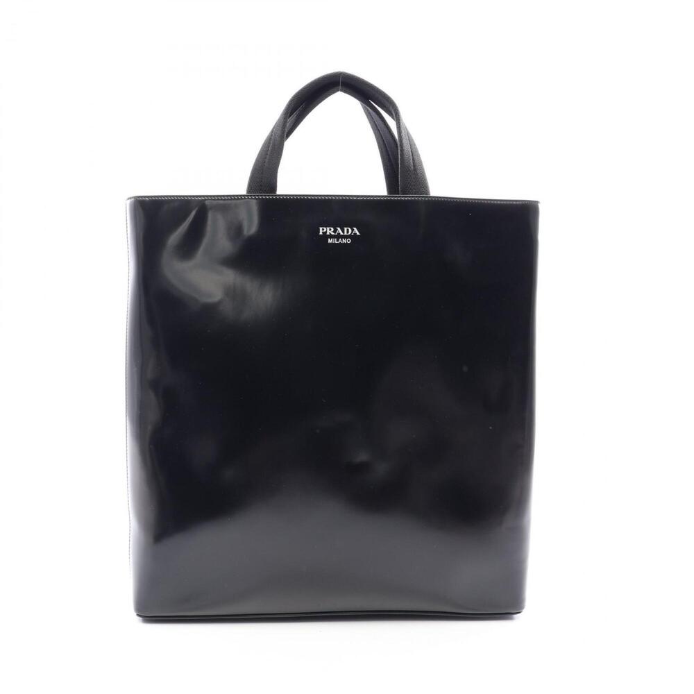 Prada PRADA Tote Bag Handbag Leather Men's Black 2VG113